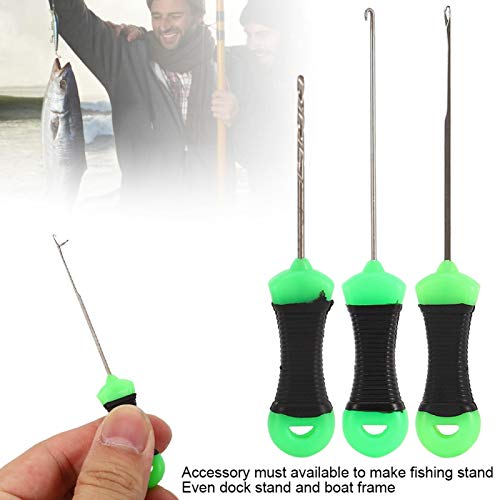 Agulha de isca de pesca, Agulha de pesca de aço inoxidável, para carpa faça-você-mesmo