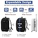 Vacuum Backpack Travel, Lightweight Waterproof Airback 60L Expandable Compression bag for Travel, TSA Friendly Flight Approved, Work, Business Trip, Commute