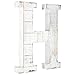 Distressed White Alphabet Wall Décor/Free Standing Monogram Letter H
