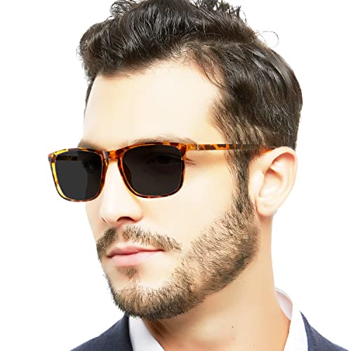 Image of OCCI CHIARI Reading Sunglasses for Men Wide Sun Glasses Readers 2.75 Outdoor UV400(1.0 1.25 1.5 1.75 2.0 2.25 2.5 2.75 3.0 3.5)