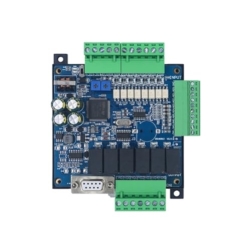 PLC FX3U 14MT controlador industrial Modbus RS485 para automatización con RTC