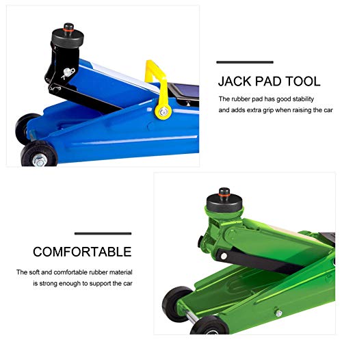 FAVOMOTO 4 Peças de Borracha Automotiva Jack Pads Universal Car Jack Stand Chão Jack Disco Pad Quadr