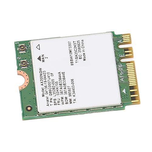 Sunydog Wysokowydajna Karta Sieciowa Wi-Fi 6 z 5.2 dla Systemu 10 11 64-bitowego