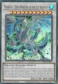 Trishula, Dragón Cero de la Barrera de Hielo - SDFC-EN041 - Ultra Raro - 1 Edición