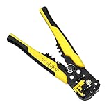 ワイヤーストリッパー 自動 オートマルチストリッパ 配線用 ツール ストリッパー ケーブル ワイヤ ワイヤー カッター オートマチック ストリップ線径自動調整 絶縁 0.2~6.0mm2 黄色