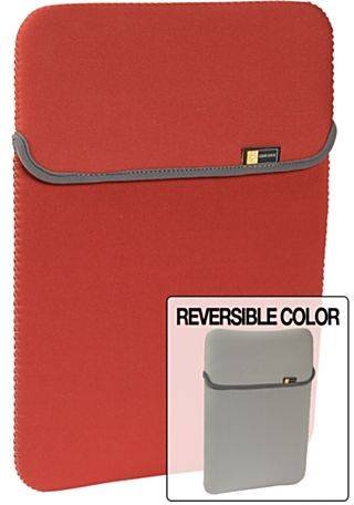 Étui MacBook Pro 17 Case Logic rouge double face pour un transport quotidien élégant