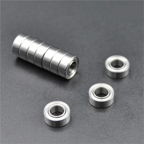 Rodamientos MR84 ZZ de alta precisión milimétrica 4x8x3 mm con tolerancia estricta