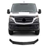 OMAC Front Bug Shield Hood Deflector for Mercedes Sprinter W906 2014-2018 Black