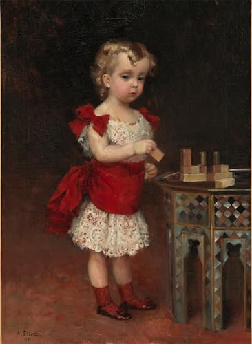Toile Suuriruhtinas Andrei Lapsena Albert Edelfelt l'histoire de l'art scandinave