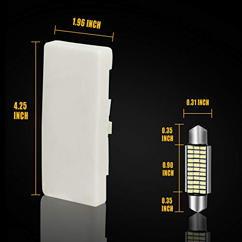 Cubierta Interior Luz Techo con Led para Chevy S10 miniatura 3