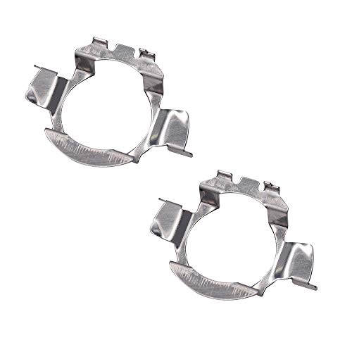 2Pcs H7 Led Headlight Bulb Adapter Holder Socket Base Retainer Clip For Vw/Audi/Mercedes-Benz/Bmw/Hyundai/Buick/Nissan #TOP27