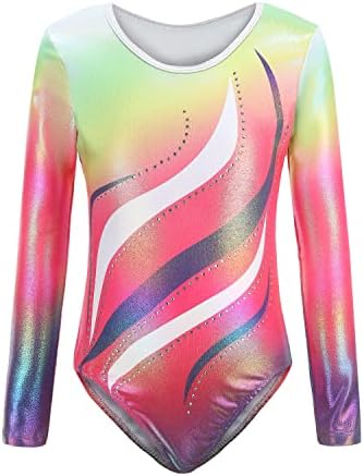 Cucudy Gymnastik-Trikots Mädchen - Glitzernd & Bequem Für Sport