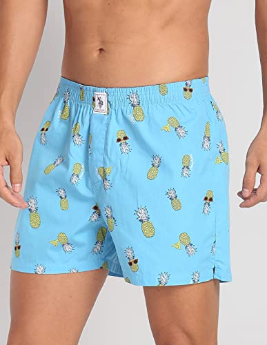 Image of U.S. Polo ASSN. Men's IYAC Back Pocket All Over Print Boxers - Pack of 1