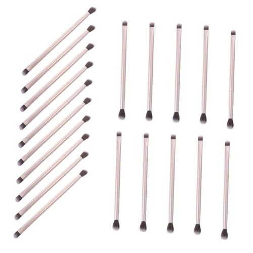 FOMIYES 20pcs Double-ended Makeup Brush Set Fluffy Eyeshadow Brush for Women Blending Eye Shadow Blend Eye for Makeup