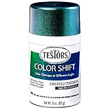 Testors 340908 Color Shift Aerosol Can Paint, Emerald Turquoise, 3 oz.