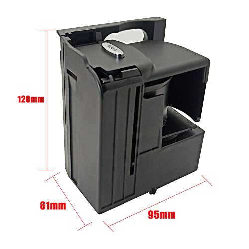 Portavasos plegable para consola central de vehículo miniatura 5