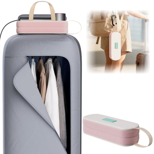 Lista de Secadoras de ropa Midea del mes. 45 Secadora de ropa portátil, mini secadora de ropa, pequeña y compacta plegable con bolsa seca para viajes(Secador de pelo no incluido)