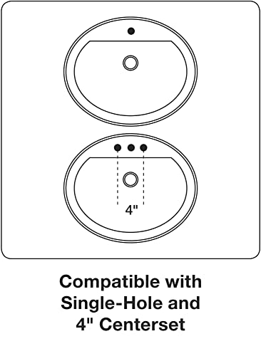 Kohler 28126-4K-Bl Venza Bathroom Sink Faucet, 1 Hole, Single-Handle Bathroom Faucets With Clicker Drain, 1.0 Gpm, Matte Black #TOP4