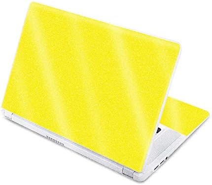 MightySkins Glossy Glitter Skin for Acer Chromebook 15 15.6” (2017) - Yellow | Protective, Durable High-Gloss Glitter Finish | Easy to Apply, Remove, and Change Styles | Made in The USA image 5