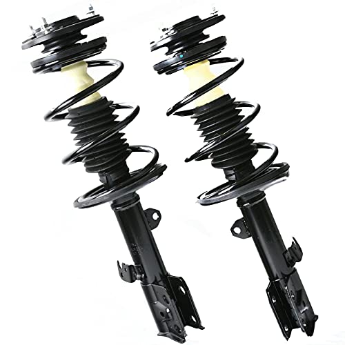 Shoxtec Front Pair Complete Struts Replacement for 2009-2013 Toyota Corolla 2011-2013 Toyota Matrix Coil Spring Shock Absorber Kits Repl Part No. 472598 472597