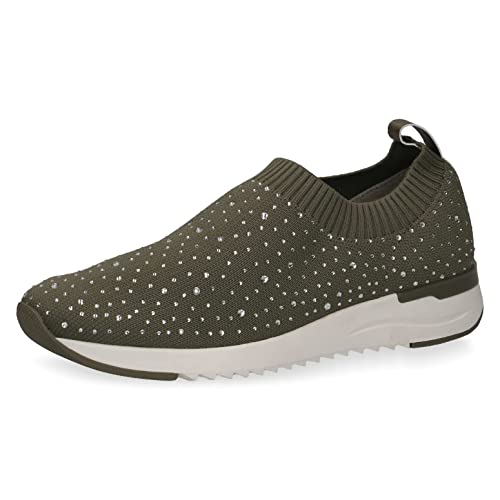 CAPRICE Damen 9-9-24700-28 Sneaker, Olive Ol Metal, 39 EU