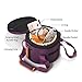 TOPFUND E Note Crystal Singing Bowl Solar Plexus Chakra 10 inch with Heavy Duty Carrying Case and Suede Mallet