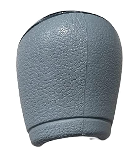 Bola de Câmbio Manopla Onix Prisma Spin Cobalt Sonic 2013 a 2020 Cinza Lente Preta Aro Cromado