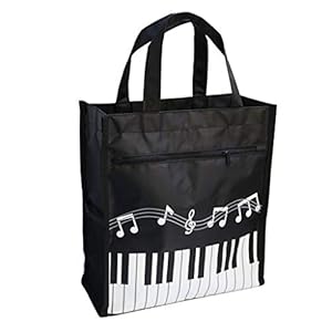 Moreyes Musikdesign Oxford Einkaufstasche Schwarz