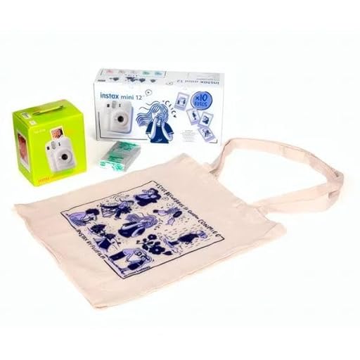 Fujifilm Kit Blossom Instax Mini 12 Clay White - Cámara Instantánea | Ya disponible en tu tienda friki favorita! En mundofriki.es! Fujifilm Kit Blossom Instax Mini 12 Clay White - Cámara Instantánea | Ya disponible en tu tienda friki favorita! En mundofriki.es!