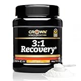 Crown Sport Nutrition 3:1 Recovery+ Vainilla | Recuperador Muscular Whey Aislado 750g | Ratio 3:1 L-Leucina L-Glutamina | Informed Sport Sin Alérgenos