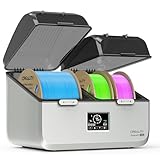 Creality Space Pi X4L Filament Dryer Box,4 Spool Capacity with Dual Independent Chambers,75°C Heating & Smart Energy-Saving Mode,Fits PLA,PETG,ABS,TPU,PA,etc | Solve Moisture,Clogs & Stringing