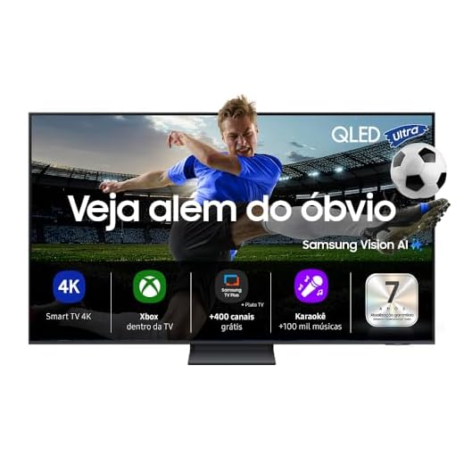 Samsung Vision AI TV 55" QLED Ultra 4K Q8F 2025, Pontos Quânticos, Processador com AI, Xbox Cloud Gaming