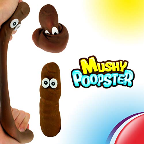 JA-RU Squishy Poop Toys for Kids (2 Pack) – Stretchy Poop Squishy Fidget Toys, Stress Relief Toy, Funny Gag Gifts, Party Favors, Goodie Bag Stuffers & Classroom Prizes. 6448-2p - Thumbnail 2