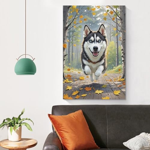 Toile murale automne impression esthétique grand format 60x90cm - 4