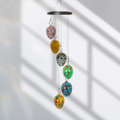 Carillon en verre pour intérieur et extérieur décorations de jardin - 3