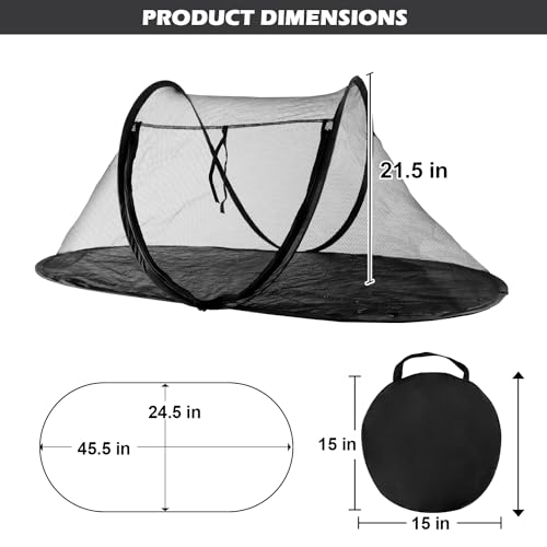 image for Rest-Eazzzy Cat Tent Outdoor, Pet Enclosure Tent Suitable for Cats and