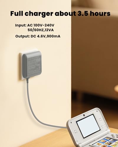 Image of DS Lite Charger Kit Compatible with DS Lite 100-240V Wall Plug Adapter with 4 Stylus Pen for DS Lite