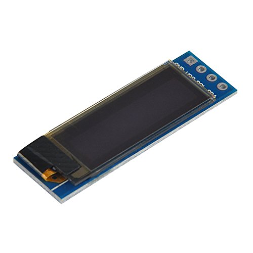 Image of HiLetgo 0.91 inch IIC I2C Serial OLED LCD Display SSD1306 128x32 3.3V /5V AVR PIC for Arduino STM32
