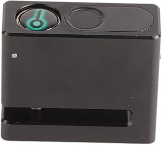 Disc Brake Lock 3.7V Snowmobile Smart Battery Mountain Bike Unlock Bicycle Lithium Fingerprint Fingerprint Lock Bicycle Lock 20 Groups Number of Fingerprint Groups Brake Brake