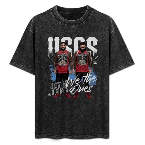 The Usos We The Ones Wrestling Men's T-Shirt Unisex White Tee Clothing M