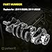 YEHERIT 2.4L Engine Crankshaft and Bearing Kit Compatible with 2010-2020 Hyundai Santa Fe/Santa Fe Sport Sonata Tucson, Kia Sportage Sorento Optima Forte Rondo 2.4 Replace for ‎23111-2G200 23111-2G230