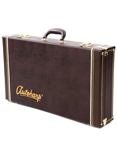 Autoharp by Oscar Schmidt Deluxe Hardshell Autoharp Hard Case with Plush Lining and Accessory Compartment