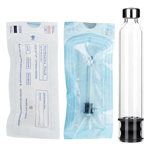 3ml Pen Cartridge (STEAM STERILIZED) - 10 Pack - 3ml/cc Cartridges for V1-V2 Pens, Individually Wrapped