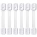 Adoric Child Safety Locks 6 Pack 3M Adhesive Included, No Drilling Child Proof Cabinet Locks with Adjustable Strap and Latch for Cabinets, Drawers, Appliances, Toilet Seat and Fridge