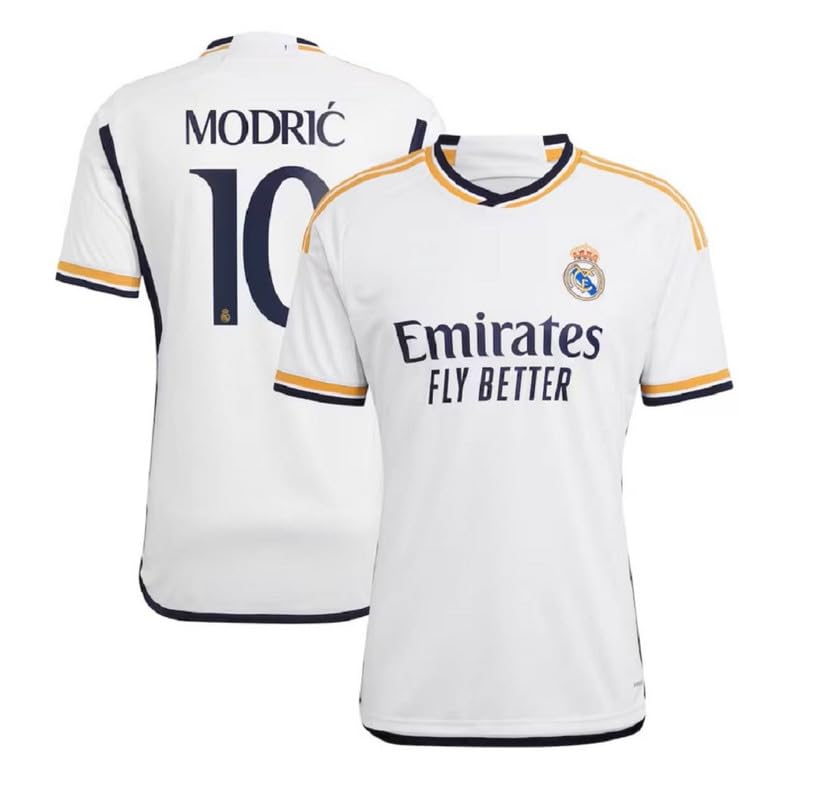 GenericReal Football Club Team Jersey Modric 10 2023/2024 (Kids,Boys,Men)