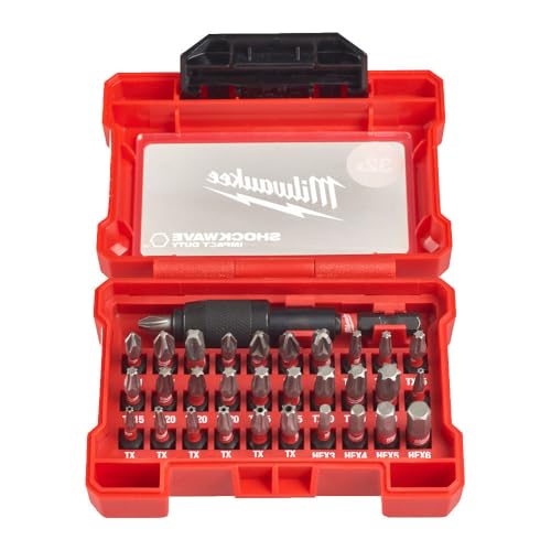 MILWAUKEE Shokwave Impact Duty 32 pezzi set di punte per cacciavite 4932464240