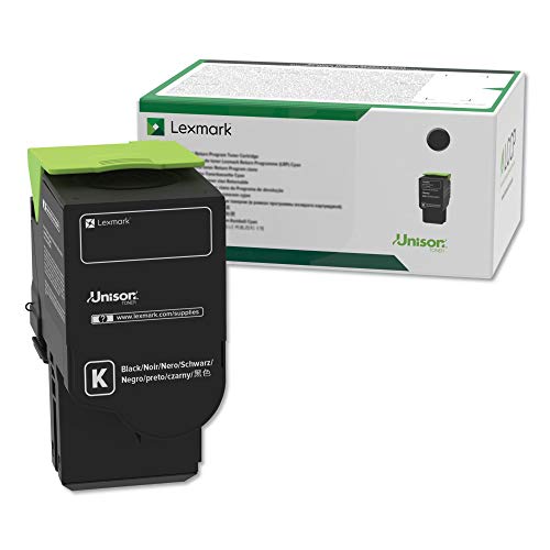 Image of Lexmark C251UK0 Black Ultra High Yield Return Program Cartridge Toner, Grey