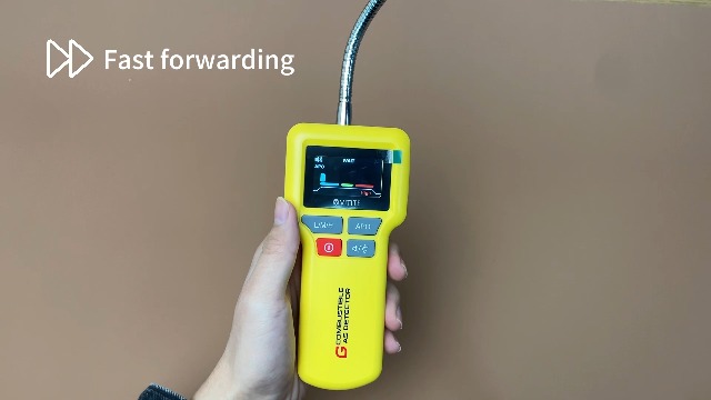 VITITE Y201 Pro Gas Leak Detector – Natural & Propane Gas Sniffer With Illuminated Flexible Probe, 85dB Alarm, 3x AA Batteries & Storage Bag Included