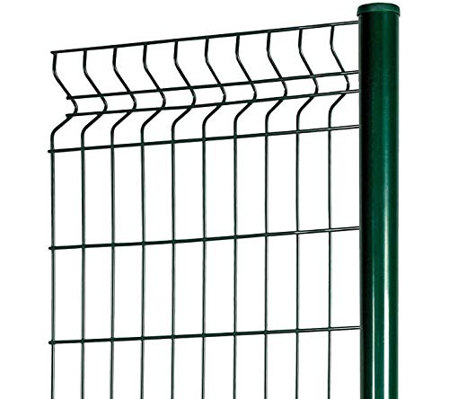 Poste para red panel fronterizo valla altura 110 cm pajarita