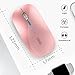 Ratón Inalámbrico Recargable, Ultra Delgado Receptor Nano Wireless Mouse 1600 dpi Ajustables...